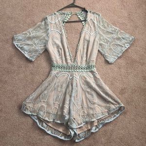 Lace Romper